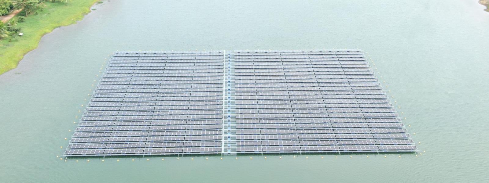 Floating Solar Projects Nearing Completion